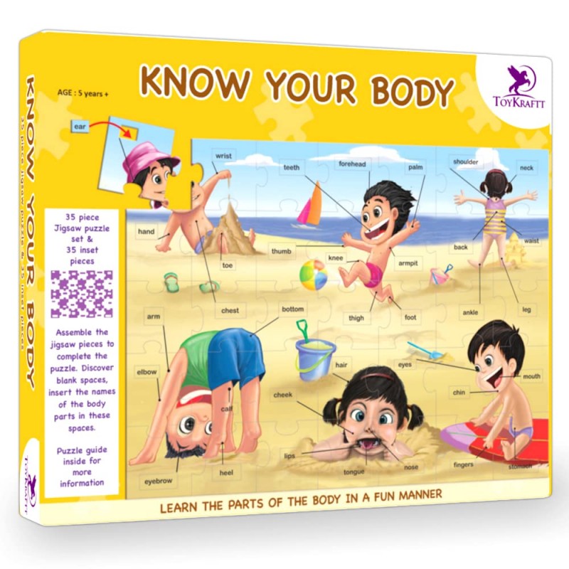 Toykraft Know your body Puzzles